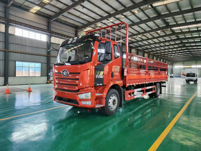 解放J6L欄板危險品車